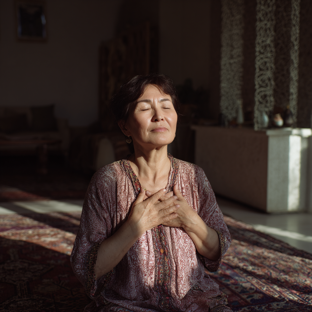 Tinch muhitda yoga amaliyoti - aloqa uchun taklif